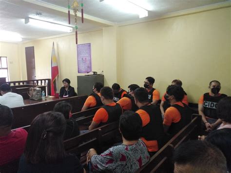 Court starts bail hearings for 9 cops accused in Calbayog  .